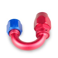 AN8 фитинг 180 градусов (под шланг)