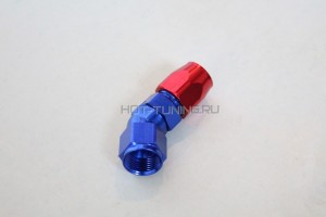 AN12 фитинг 45 градусов (под шланг)